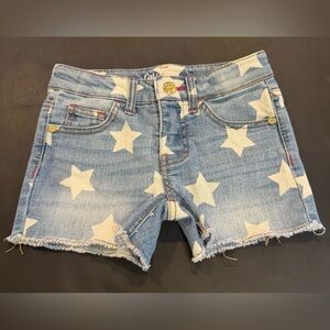 Cat & Jack Starry Blue Denim Shorts Girls 6X